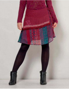 Ethnic embroidered skirt