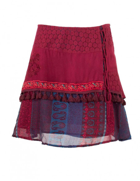 Ethnic embroidered skirt