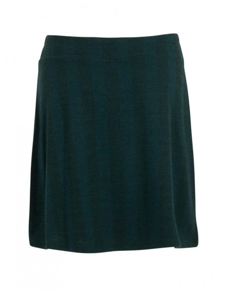 Colorful and vintage mid-length skirt