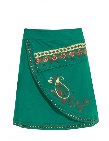 Hispanic trendy short skirt