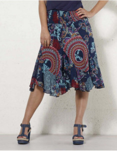 Pure cotton colored skirt