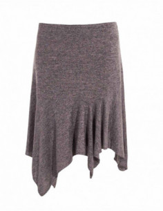 jupe maille asymétrique noire 2