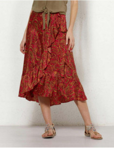 Flamenco skirt with...