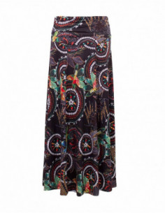 Long black skirt with... 2