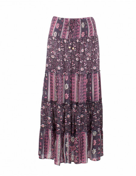Light and bohemian long skirt
