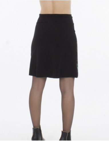 Jupe trapeze on sale noire courte