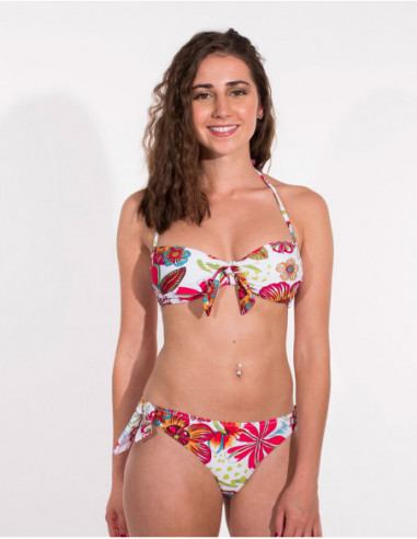 maillot de bain plage bandeau blanc