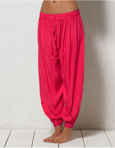 Lady easy harem pant embroidered mirors