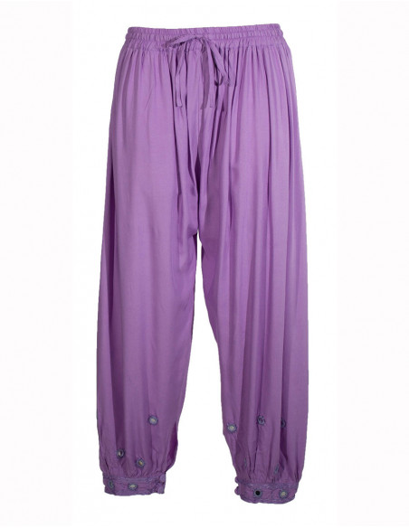 Lady easy harem pant embroidered mirors