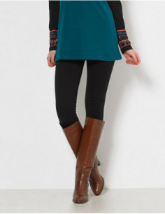 Legging caleçon uni basique