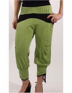 Pantacourt Grandes Poches Lacets 2