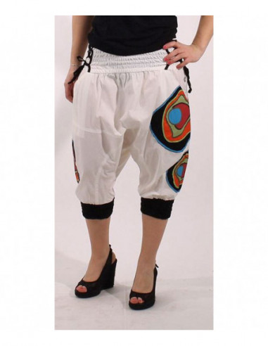 Sarouel femme top court