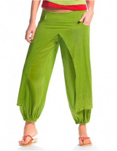 Pantalon original uni anis