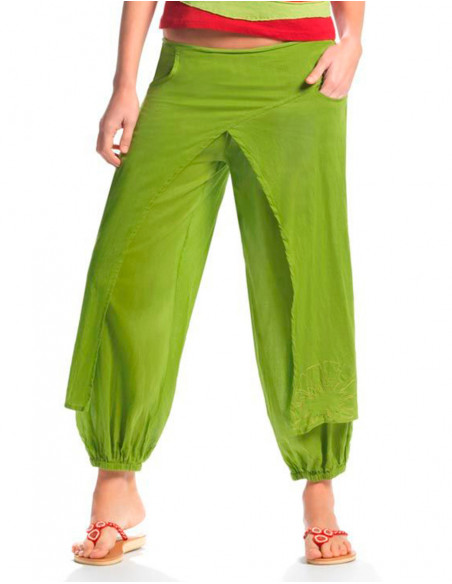 Pantalon original uni anis
