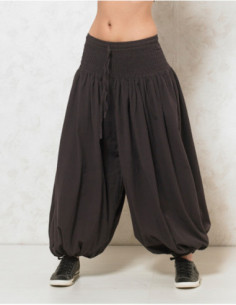 Woman cotton pant stone wash