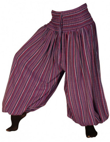 Ladie Pant Cotton Alladin Stripped