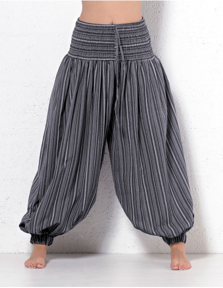 Ladie Pant Cotton Alladin Stripped