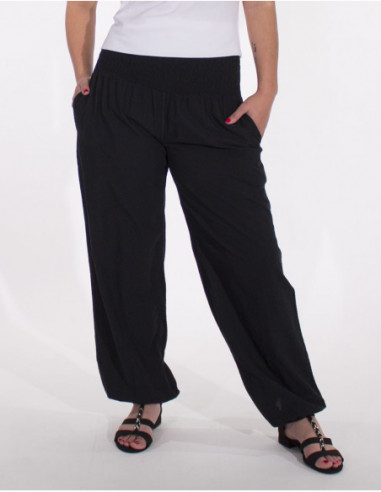 Pantalon fluide coton femme 2025