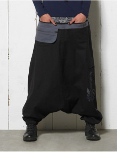 sarouel anis fourche basse pour femme ethnqiue