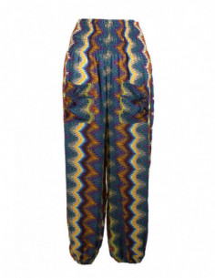 Printed polyester pant with... 2