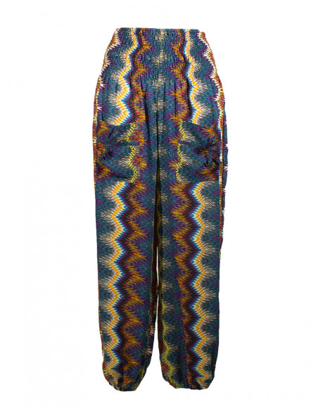 Pantalon bouffant imprimé