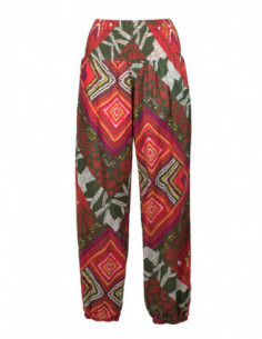 Printed cotton Aladin pant 2
