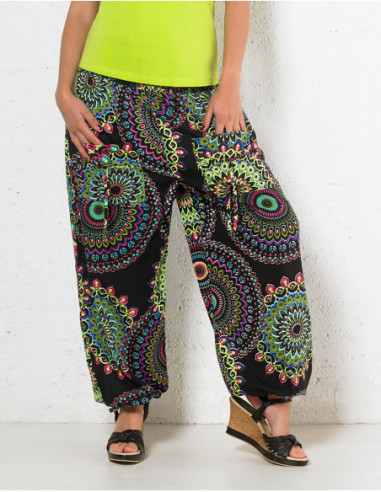 Pantalon femme bouffant