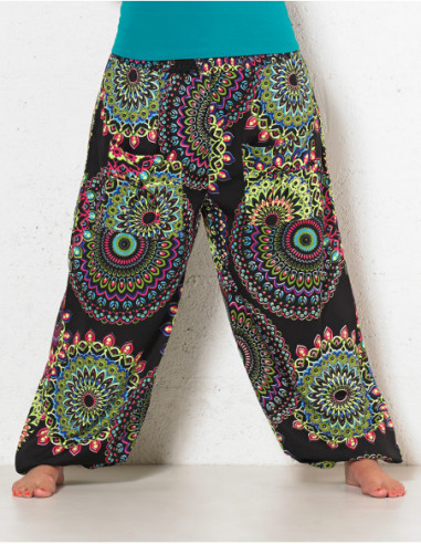 Pantalon femme bouffant