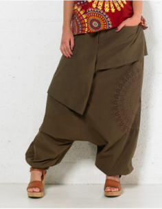 Asymmetric harem pants 2