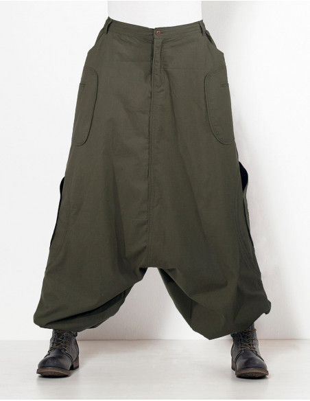 sarouel homme large ethnique