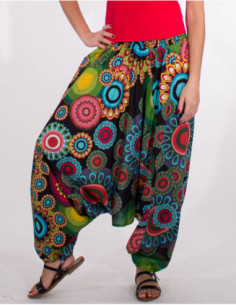 sarouel 3 en 1 coton imprimé mandalas 2