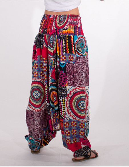 3 in 1 harem pant ethnic print