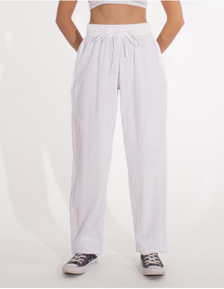 Plain cotton pant