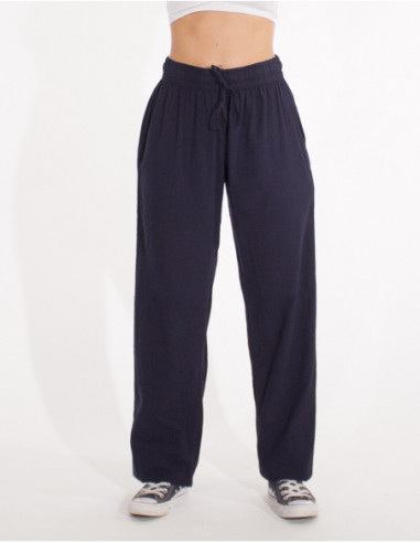 Plain cotton pant