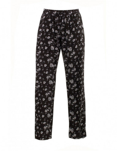 Pantalon léger à fleurs