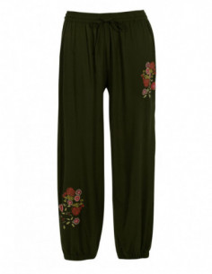 Embroidered summer trousers 2