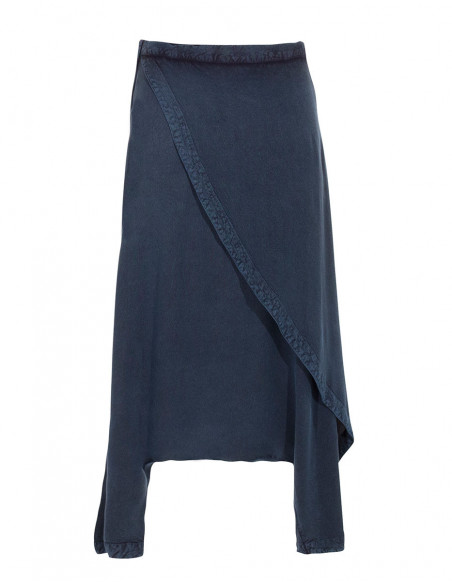 Plain stonewash harem