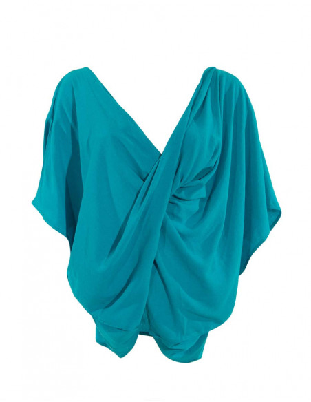 Trendy women's poncho for summer