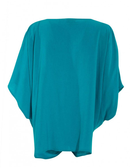 Trendy women's poncho for summer