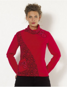 Colorful fleece for women