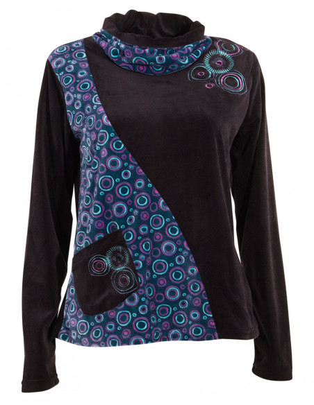 Colorful fleece for women