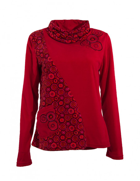 Colorful fleece for women