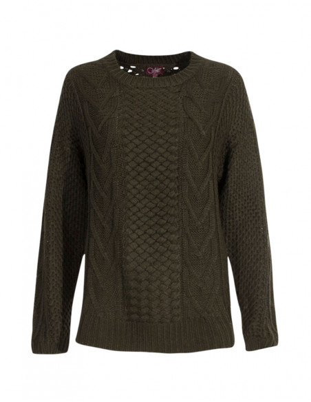 Women's knitted sweater