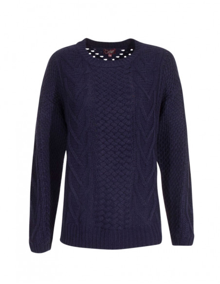 Women's knitted sweater