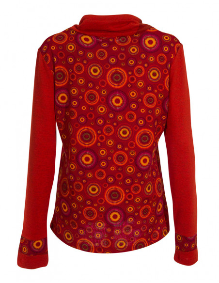 Colorful sweater for women