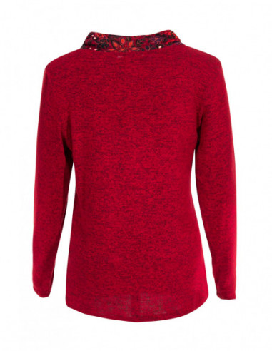 Embroidered women's sweater