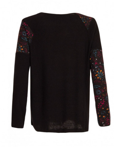 Colorful bat sweater