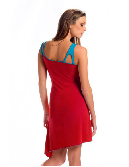 Knitted minidress 62% polyester 35% cott