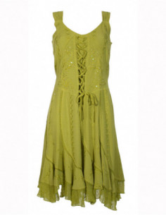 Rayon dress with... 2