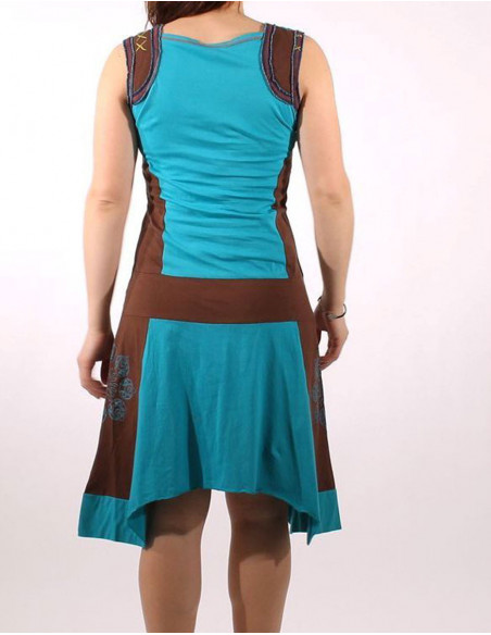 Knitted cotton with buttons